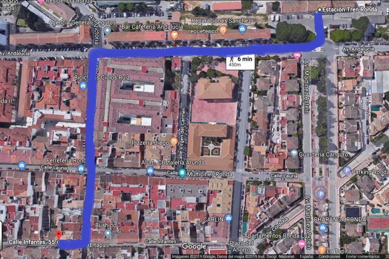 Appartement Loft Centrico En Cercano Al Tajo Y Plaza De Toros Con Wifi Y Parking Opcional *